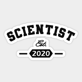 Scientist Est. 2020 Sticker